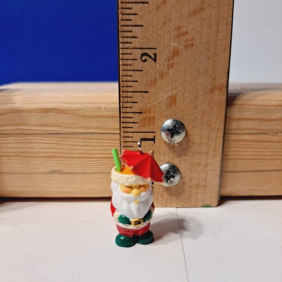 Hallmark Keepsake Ornament 2021 Santa Tiki Cup Mug Miniature Mini Christ… - Picture 7 of 7